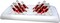 4E's Novelty 2 Pack Inflatable Iced Buffet - Serving BarFood Serving Tray for Indoor & Outdoor Parties